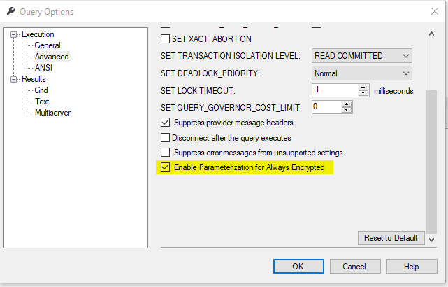 Always Encrypted on an Azure Database – Cris Conner's SQL Blog